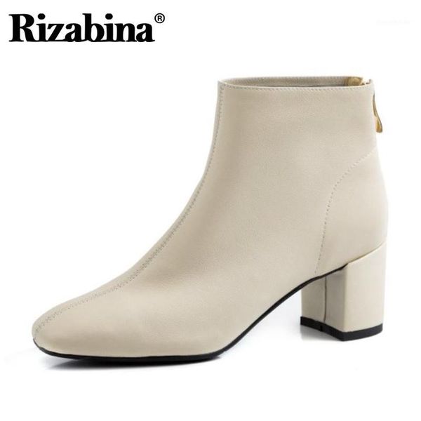 boots rizabina ankle for women real leather zipper square toe thick heel solid color outdoor classic female footwear size 33-401, Black
boots rizabina ankle for women real leather zipper square toe thick heel solid color outdoor classic female footwear size 33-401, Black