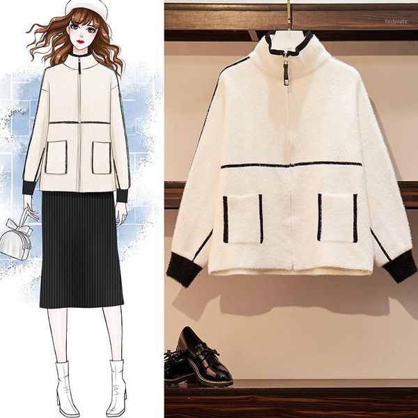 bigger sizes l -4xl women loose woolen overcoat for big women new winter thickening imitated mink coat cape cloak warm good1, Black
bigger sizes l -4xl women loose woolen overcoat for big women new winter thickening imitated mink coat cape cloak warm good1, Black