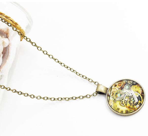 the tree of life necklace dome glass jewelry vintage bronze chain long statement abstract philosophical necklaces, Silver
the tree of life necklace dome glass jewelry vintage bronze chain long statement abstract philosophical necklaces, Silver