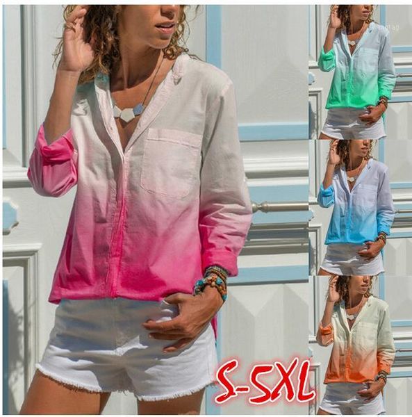 autumn womens gradient blouses new women shirts women blouse long sleeve 4 gradient color shirts vintage casual1, White
autumn womens gradient blouses new women shirts women blouse long sleeve 4 gradient color shirts vintage casual1, White