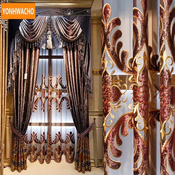 custom curtains luxury living room gradient italian flannel thick coffee velvet cloth blackout curtain tulle panel valance b394
custom curtains luxury living room gradient italian flannel thick coffee velvet cloth blackout curtain tulle panel valance b394