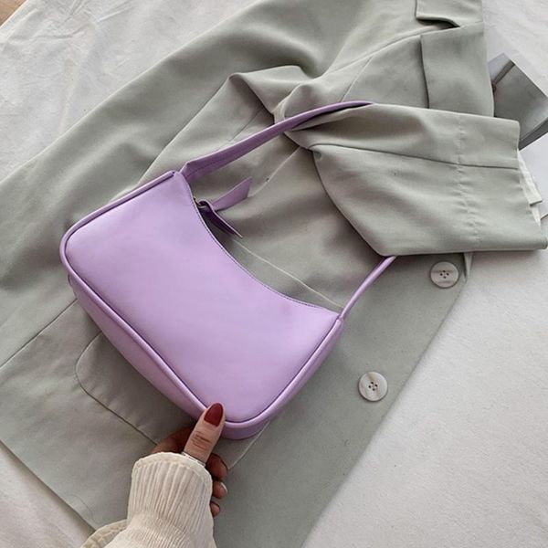 soft pu leather women purple underarm bag ladies new handbags fashion design girls small square shoulder bags female travel tote
soft pu leather women purple underarm bag ladies new handbags fashion design girls small square shoulder bags female travel tote