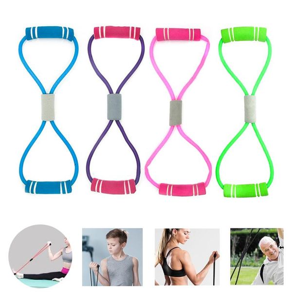 resistance bands 8 word rubber elastic band fitness workout rope for yoga muscle chest expander training slimming exercise
resistance bands 8 word rubber elastic band fitness workout rope for yoga muscle chest expander training slimming exercise