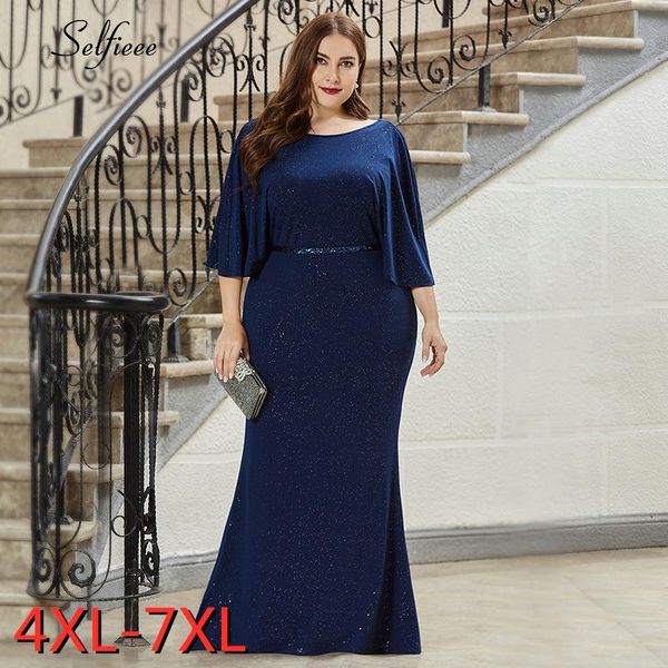 plus size navy blue women dress mermaid o-neck sequined batwing sleeve sparkle formal party dress long bodycon vestidos, Black;gray
plus size navy blue women dress mermaid o-neck sequined batwing sleeve sparkle formal party dress long bodycon vestidos, Black;gray