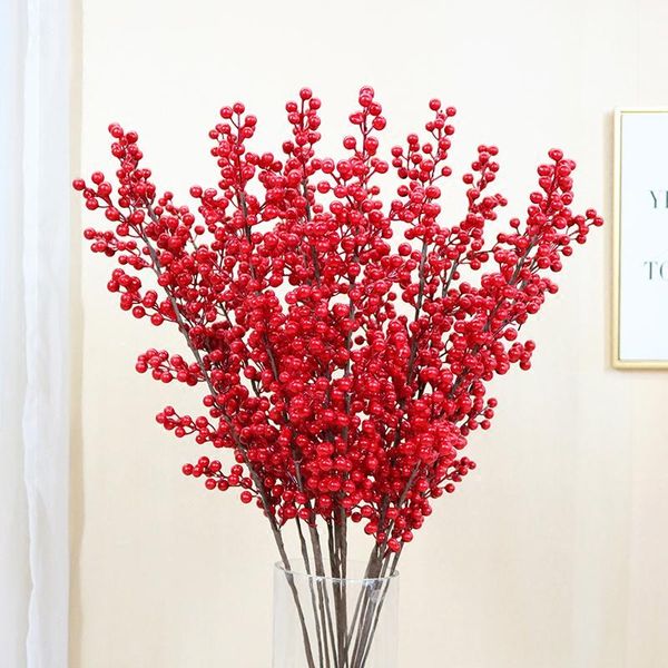 artificial plants branch simulation berries fake hawthorn fruit home wedding decoration christmas new year festival fake floral
artificial plants branch simulation berries fake hawthorn fruit home wedding decoration christmas new year festival fake floral
