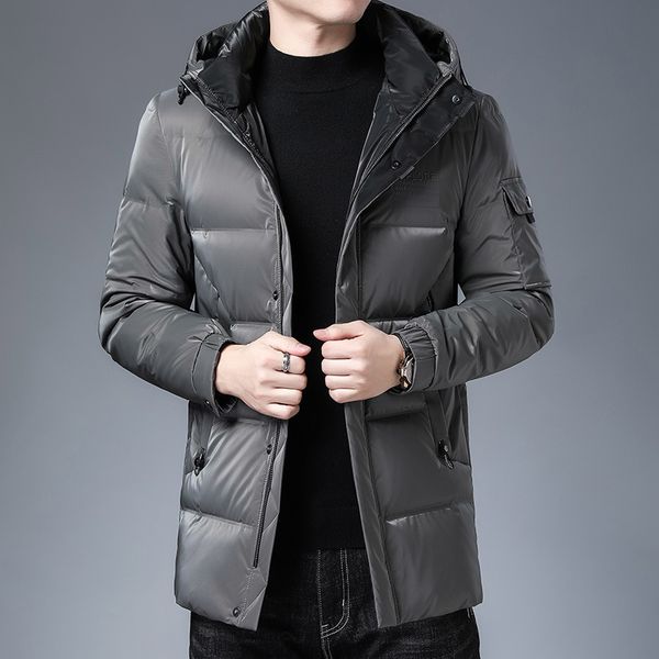 2020 winter new men's down jacket trend young men's casual hooded warm all-match jacket quality assurance, Black
2020 winter new men's down jacket trend young men's casual hooded warm all-match jacket quality assurance, Black
