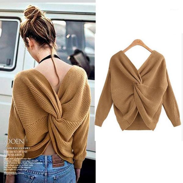 superaen new design solid v neck full irregular cross knit sweater women1, White;black
superaen new design solid v neck full irregular cross knit sweater women1, White;black
