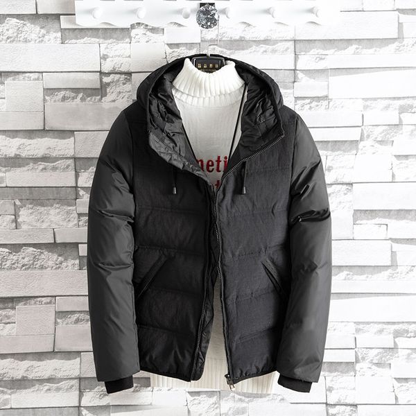 winter new men's short down jacket korean version slim and thickened young students' fashionable coat male couple, Black;brown
winter new men's short down jacket korean version slim and thickened young students' fashionable coat male couple, Black;brown