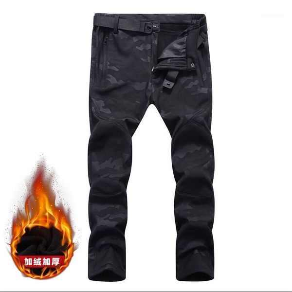 outdoor pants winter softshell fleece hiking skiing men's thick sports windproof waterproof warm camping camo trousers1, Black;green
outdoor pants winter softshell fleece hiking skiing men's thick sports windproof waterproof warm camping camo trousers1, Black;green