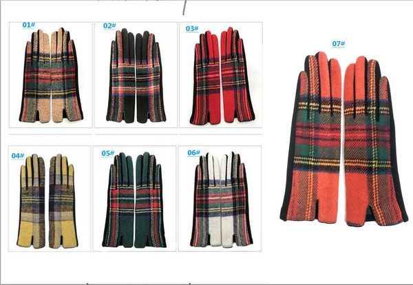 women plaid warm gloves fashion cycling winter mittens outdoor wool check warmer drive mittens grid gloves party favor supplies, White
women plaid warm gloves fashion cycling winter mittens outdoor wool check warmer drive mittens grid gloves party favor supplies, White