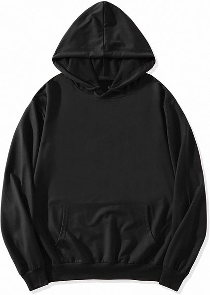 men's hoodie sweatshirt long sleeves soild drawstring pullover with pocket w5ed#, Black
men's hoodie sweatshirt long sleeves soild drawstring pullover with pocket w5ed#, Black