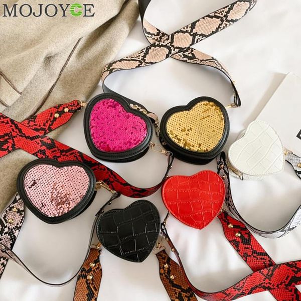 fashion pu leather sequins messenger bag women love heart shape small purse casual crocodile wide shoulder belt handbag
fashion pu leather sequins messenger bag women love heart shape small purse casual crocodile wide shoulder belt handbag