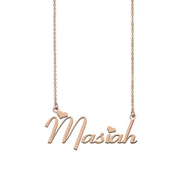 masiah name necklace pendant for women girls birthday gift custom nameplate kids friends jewelry 18k gold plated stainless steel, Silver
masiah name necklace pendant for women girls birthday gift custom nameplate kids friends jewelry 18k gold plated stainless steel, Silver