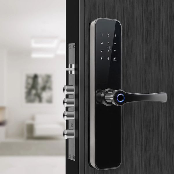 Security Electronic Keyless Door Lock Digital Smart APP WIFI Touch Screen Keypad Password Lock Door Fingerprint Smart Lock
Security Electronic Keyless Door Lock Digital Smart APP WIFI Touch Screen Keypad Password Lock Door Fingerprint Smart Lock