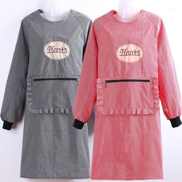 zipper long-sleeved female apron smock cotton fashion oil-proof korean with sleeves kitchen cooking home cute bib1
zipper long-sleeved female apron smock cotton fashion oil-proof korean with sleeves kitchen cooking home cute bib1
