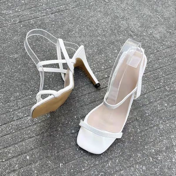 summer sandals 2022 ladies high-heeled slippers candy-colored open-toed thick-heeled fashion women's, Black
summer sandals 2022 ladies high-heeled slippers candy-colored open-toed thick-heeled fashion women's, Black