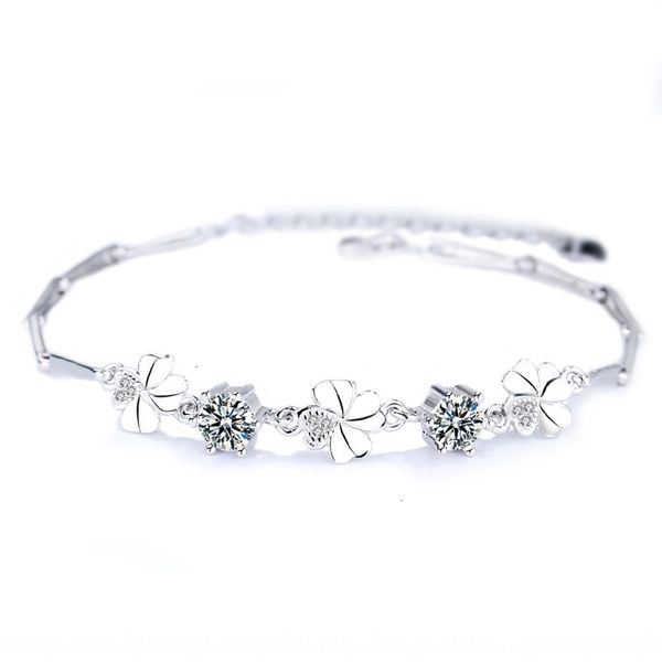 factory2ms8hand valentine's ltpak sterling lucky leaf simple silver korean version grass temperament s925 jewelry four bracelet
factory2ms8hand valentine's ltpak sterling lucky leaf simple silver korean version grass temperament s925 jewelry four bracelet