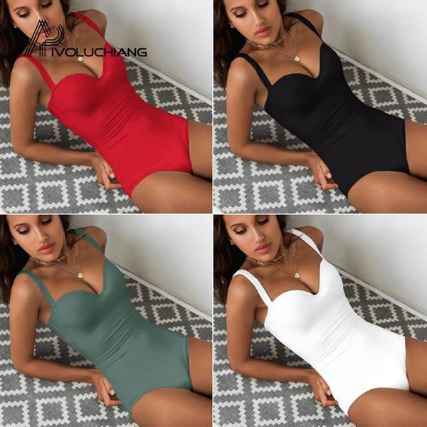2019 solid swimwear women push up swimsuit underwire one piece swimming suits for bathing suit maillot de bain monokini1, White;black
2019 solid swimwear women push up swimsuit underwire one piece swimming suits for bathing suit maillot de bain monokini1, White;black