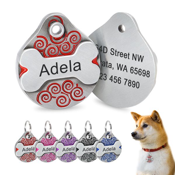 collar, identification label, accessories, custom carving, stainless steel pet dog and cat pendant, double-sided
collar, identification label, accessories, custom carving, stainless steel pet dog and cat pendant, double-sided
