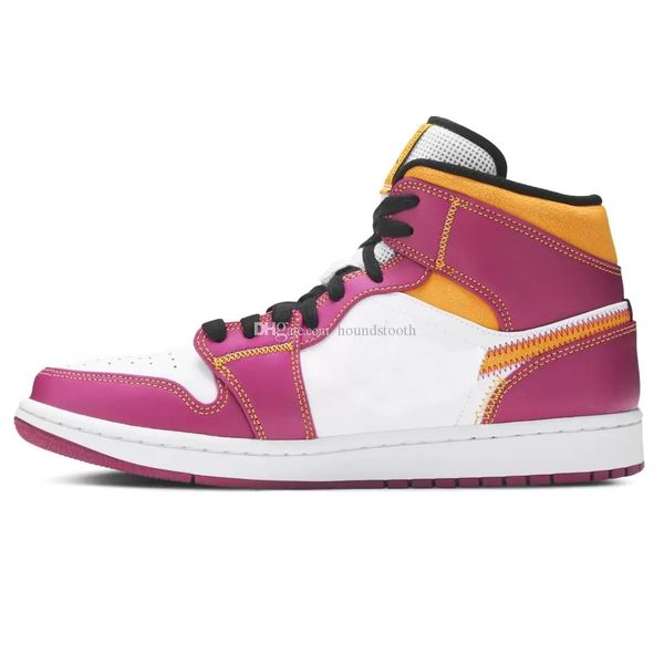 jumpman 1 mid dia de muertos basketball shoes 1s sneakers dc0350 100
