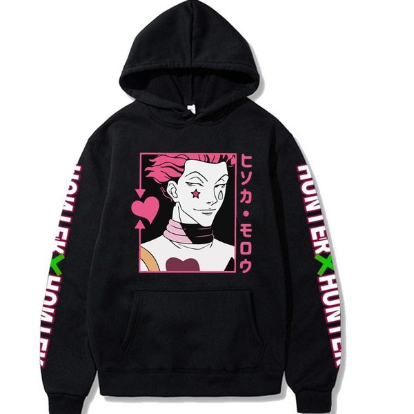men's hoodies & sweatshirts anime x men kawaii women pullovers killua zoldyck hisoka 90s hoody mens hoodie, Black
men's hoodies & sweatshirts anime x men kawaii women pullovers killua zoldyck hisoka 90s hoody mens hoodie, Black