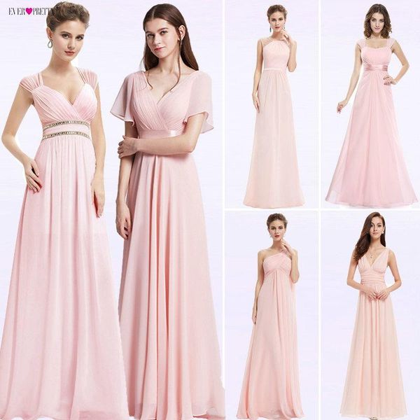 ever pretty women elegant ladies evening dresses long a-line v-neck chiffon sleeveless backless pink party dresses for wedding1, White;black
ever pretty women elegant ladies evening dresses long a-line v-neck chiffon sleeveless backless pink party dresses for wedding1, White;black
