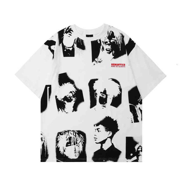 men's t-shirts american street fashion brand design theme: character pattern short sleeve t-shirt 1tjr, White;black
men's t-shirts american street fashion brand design theme: character pattern short sleeve t-shirt 1tjr, White;black