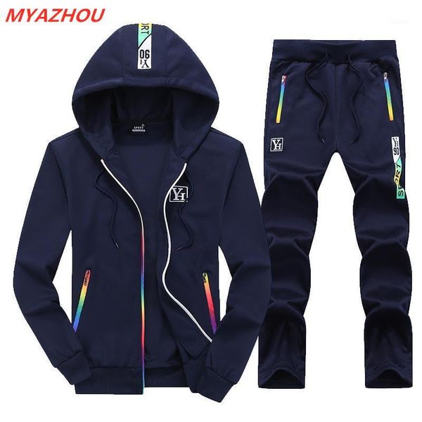 2020 autumn men's sports suit mens hoodie casual color zipper slim sportswear personality printing men street jogging sports set1, Gray
2020 autumn men's sports suit mens hoodie casual color zipper slim sportswear personality printing men street jogging sports set1, Gray