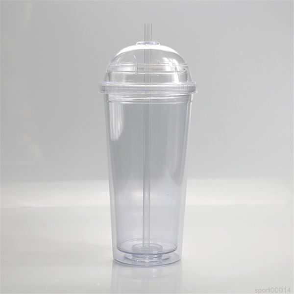 20oz clear acrylic tumbler with straw lid double wall bottle leakage-proof plastic sippy cup outdoor water mugs a05
20oz clear acrylic tumbler with straw lid double wall bottle leakage-proof plastic sippy cup outdoor water mugs a05