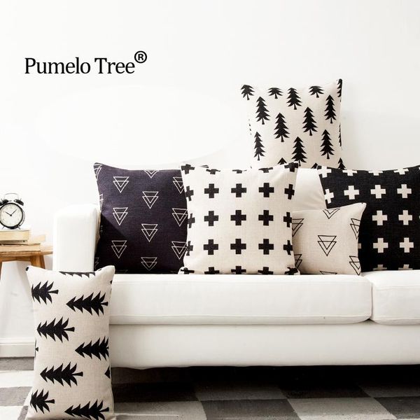 nordic cushion cover black white geometric house cushion sofa pillow car seat scandinavian decor home decor capa de almofada
nordic cushion cover black white geometric house cushion sofa pillow car seat scandinavian decor home decor capa de almofada