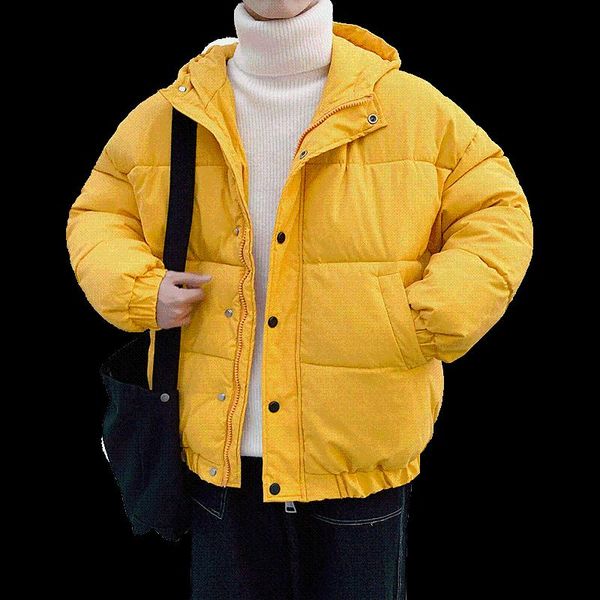 2020 new winter jacket men solid casual parkas men hooded coats loose fit thick warm men's coat clothing, Black 
2020 new winter jacket men solid casual parkas men hooded coats loose fit thick warm men's coat clothing, Black