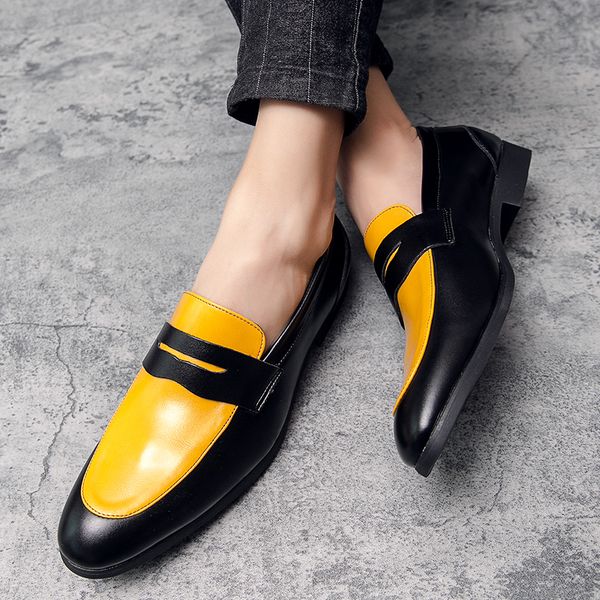 2022 fashioned mens dress shoes charm business brogue color stitching shoes microfiber leather footwear, Black
2022 fashioned mens dress shoes charm business brogue color stitching shoes microfiber leather footwear, Black