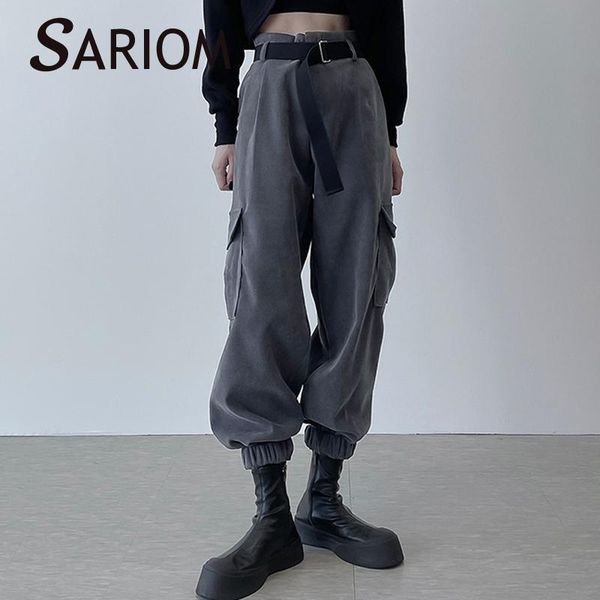 grey cargo pants women korean streetwear high waist workout trousers with belt jogging femme sport jogger pasek do spodni damski, Black;white
grey cargo pants women korean streetwear high waist workout trousers with belt jogging femme sport jogger pasek do spodni damski, Black;white