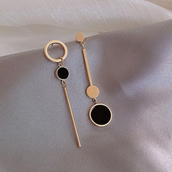 shamir asymmetric geometry round long earrings stud earrings south korean style popular design metal ball eardrop girl jewelry, Silver
shamir asymmetric geometry round long earrings stud earrings south korean style popular design metal ball eardrop girl jewelry, Silver