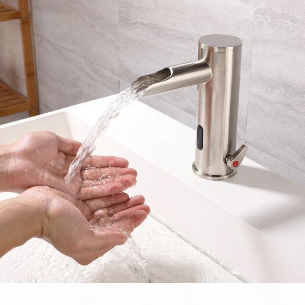 solid brass bathroom basin sink touch faucet cold and smart sensor tap deck mounted sensitive faucets auto inductive taps
solid brass bathroom basin sink touch faucet cold and smart sensor tap deck mounted sensitive faucets auto inductive taps
