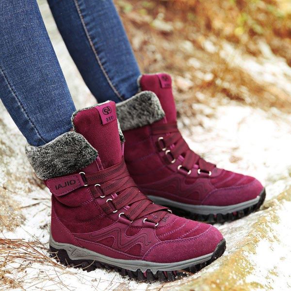 waterproof winter boots women shoes 2020 fashion non slip shoes woman plus velvet warm female snow boots for women ladies, Black
waterproof winter boots women shoes 2020 fashion non slip shoes woman plus velvet warm female snow boots for women ladies, Black