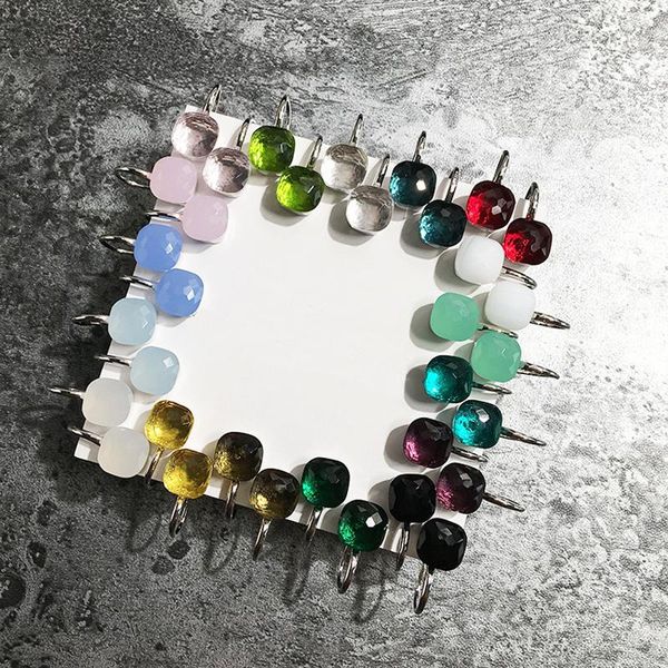 amaiyllis 17 style faceted candy crystal earrings ear clip simple square drop earrings for female party jewelry gift, Silver
amaiyllis 17 style faceted candy crystal earrings ear clip simple square drop earrings for female party jewelry gift, Silver