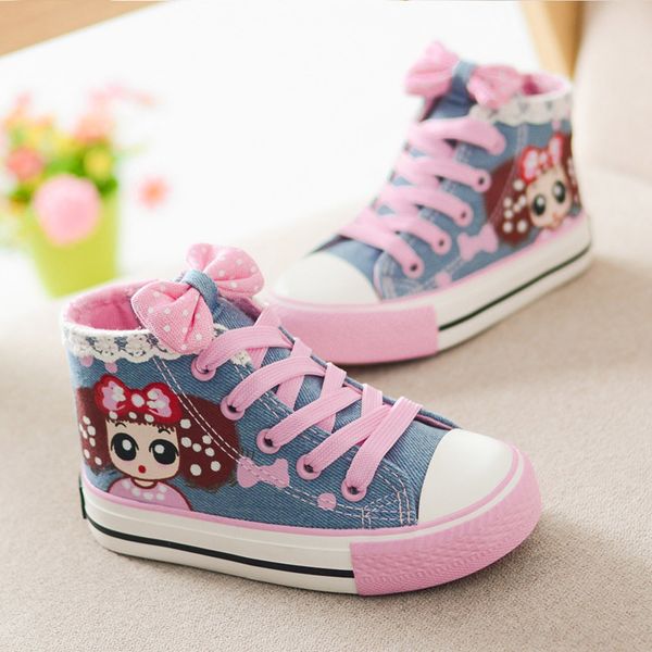 baby kids sneakers little girl canvas shoes with lace anti-slippery function for school and shopping, Black
baby kids sneakers little girl canvas shoes with lace anti-slippery function for school and shopping, Black