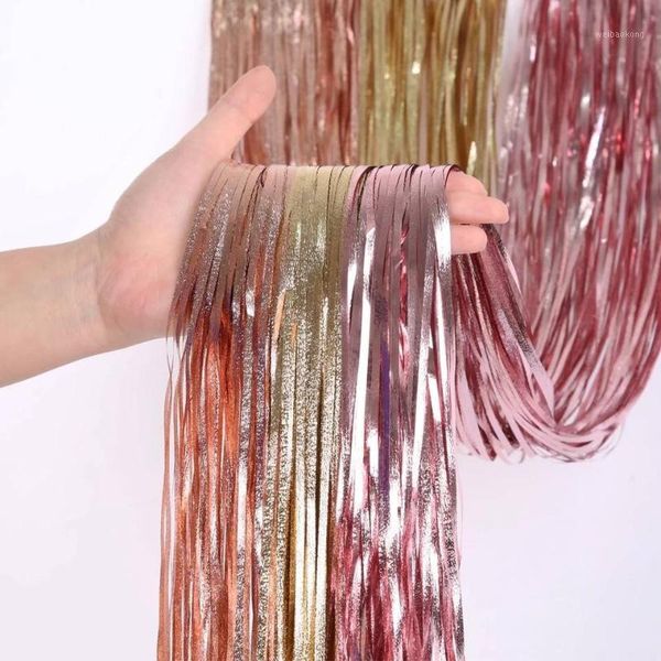 party decoration arrival 2-3m wedding backdrop frosted curtains fringe tinsel foil matte curtain birthday drapes1
party decoration arrival 2-3m wedding backdrop frosted curtains fringe tinsel foil matte curtain birthday drapes1
