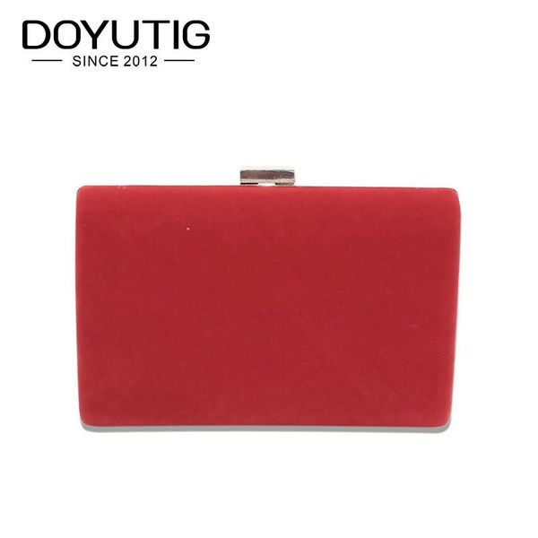 doyutig brand design women's flannelette evening bags for party lady luxury pu leather hasp clutches fashion retangle flap a199
doyutig brand design women's flannelette evening bags for party lady luxury pu leather hasp clutches fashion retangle flap a199
