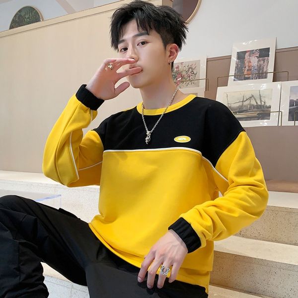 4nesy xingshang 2020 men's spring clothing coat sweater long couple contrast color coat s sweater large size men's student sleeve, Black
4nesy xingshang 2020 men's spring clothing coat sweater long couple contrast color coat s sweater large size men's student sleeve, Black