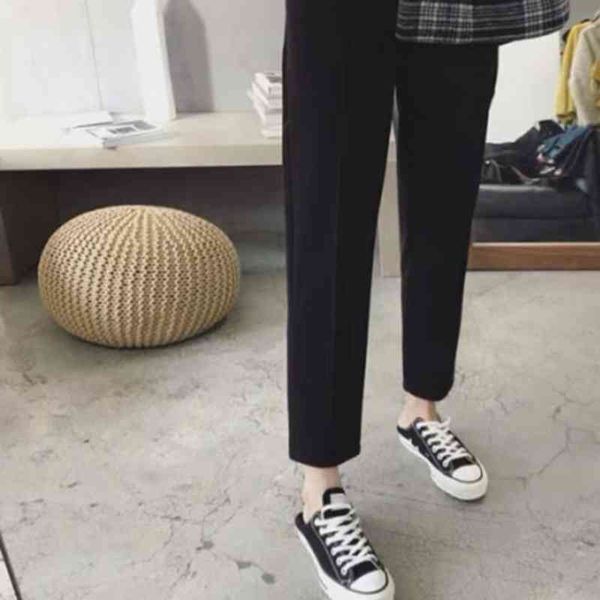 Young Fabulous Solid Color Long Harem Pants Warm Ninth Pants Loose Foe School, Black;white
Young Fabulous Solid Color Long Harem Pants Warm Ninth Pants Loose Foe School, Black;white