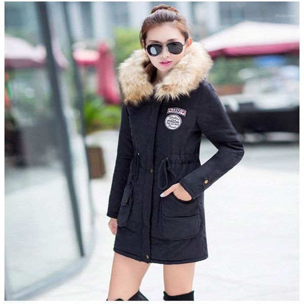 fitaylor winter jacket women thick warm hooded parka mujer cotton padded coat long paragraph plus size 3xl slim jacket female1, Black
fitaylor winter jacket women thick warm hooded parka mujer cotton padded coat long paragraph plus size 3xl slim jacket female1, Black