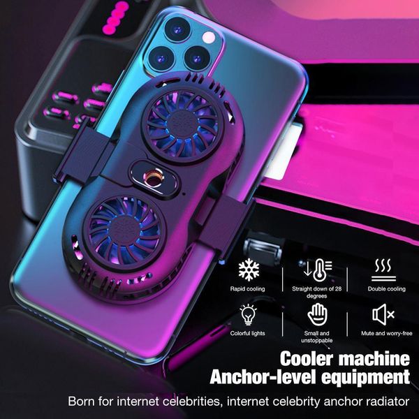 43fgfan gaming phone cooler holder heat sink adjustable for 4-6.5 inches mobile phones radiator accessories
43fgfan gaming phone cooler holder heat sink adjustable for 4-6.5 inches mobile phones radiator accessories