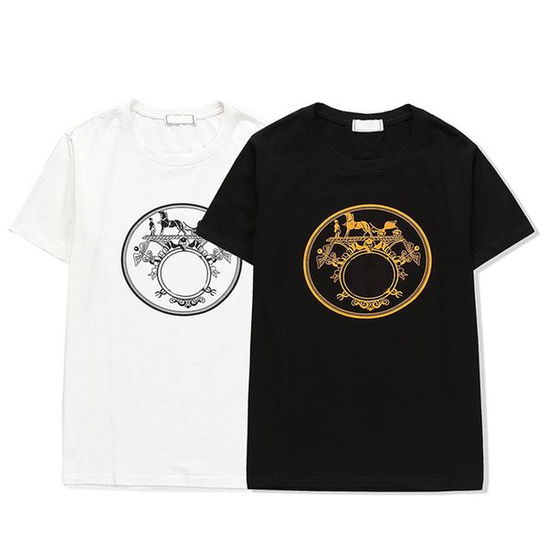 2021 new luxury embroidered t-shirt men and women design t-shirt women t-shirt black white, White;black
2021 new luxury embroidered t-shirt men and women design t-shirt women t-shirt black white, White;black