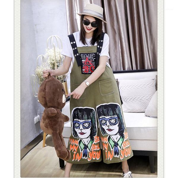 women jumpsuits hip hop plus size harajuku overalls romper print cartoon girl loose dance harem pants japanese female streetwear1, Black;white
women jumpsuits hip hop plus size harajuku overalls romper print cartoon girl loose dance harem pants japanese female streetwear1, Black;white
