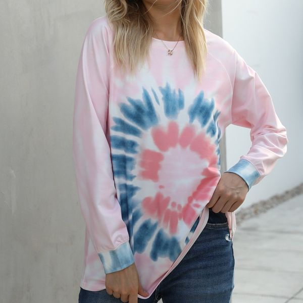 tjhlc 2020 autumn and winter loose women's color gradient sweater long sleeve tie-dyed new sweater round neck lensb, Black
tjhlc 2020 autumn and winter loose women's color gradient sweater long sleeve tie-dyed new sweater round neck lensb, Black