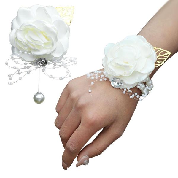 decorative flowers & wreaths wedding wrist flower rose ribbon rhinestone bridal corsage bracelet wristband bridesmaid supplies
decorative flowers & wreaths wedding wrist flower rose ribbon rhinestone bridal corsage bracelet wristband bridesmaid supplies
