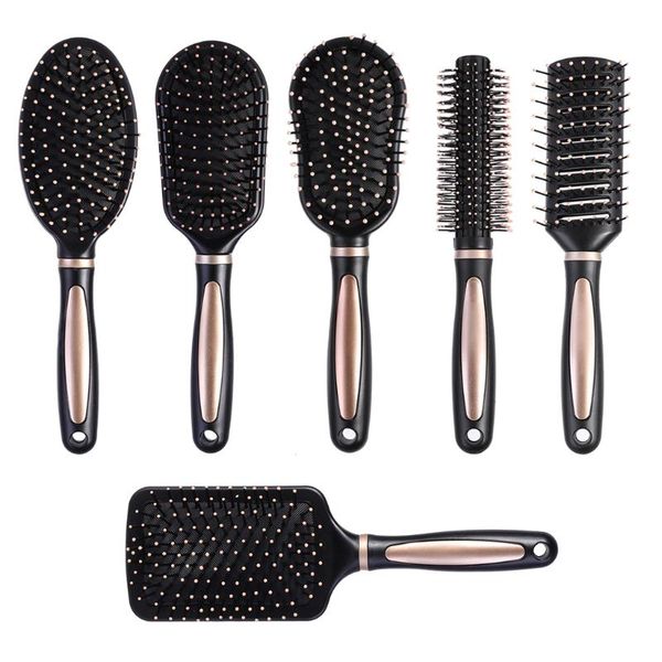 new plastic anti static massage hair brush hair comb practical care spa massager styling tools portable 6 sizes hairbrush, Silver
new plastic anti static massage hair brush hair comb practical care spa massager styling tools portable 6 sizes hairbrush, Silver