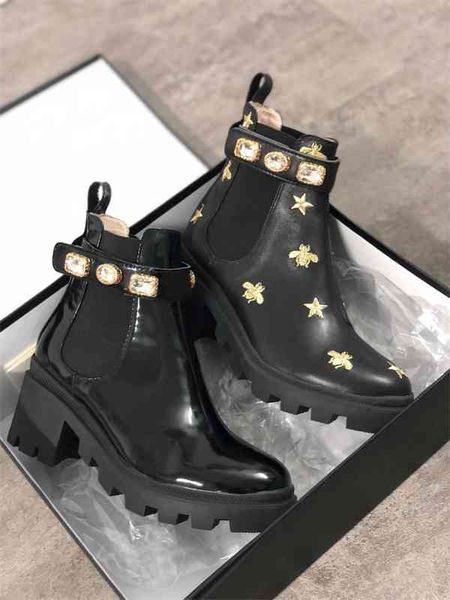 women genuine leather ankle booties embroidered laureate platform martin s chunky heel star trail winter, Black
women genuine leather ankle booties embroidered laureate platform martin s chunky heel star trail winter, Black